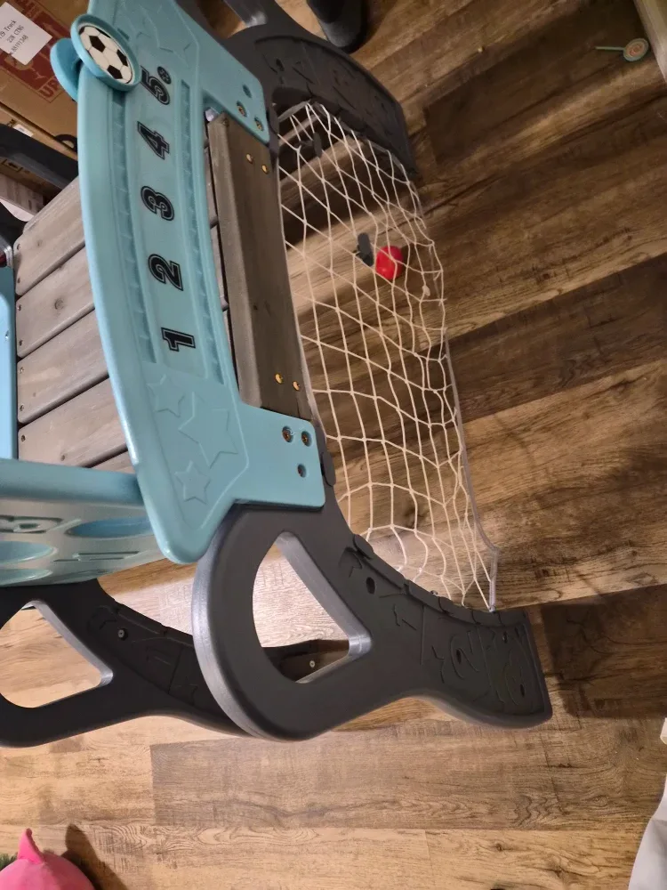 Kids Slide with Basketball Net image indicator(3)