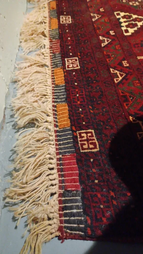 Red Afghan Rug image indicator(3)