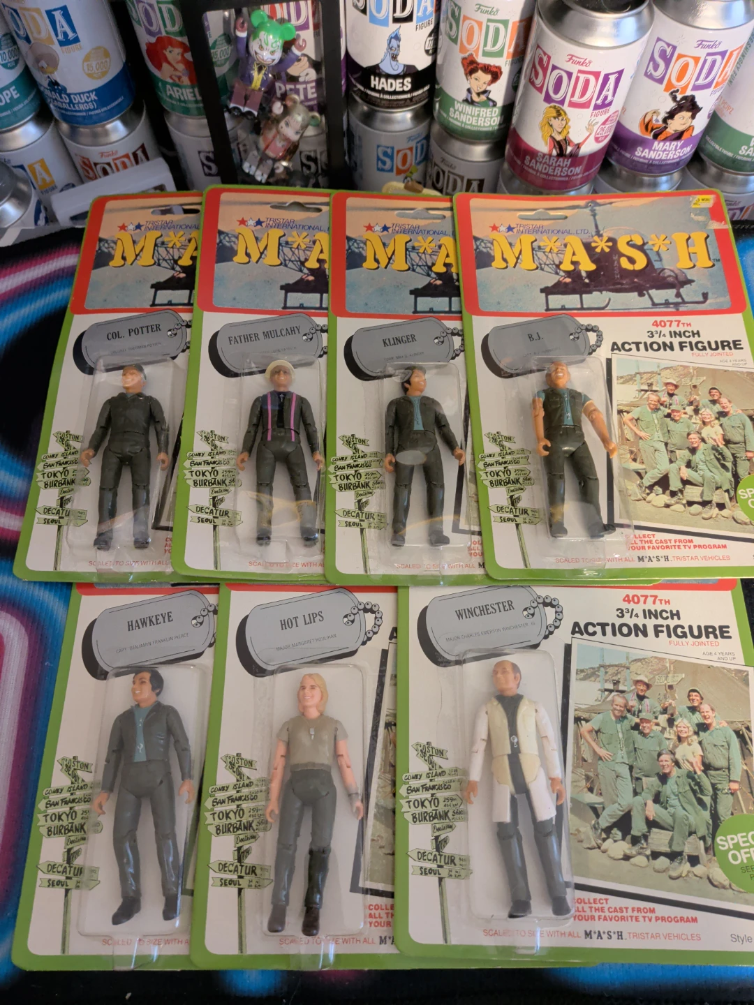 MASH 4077th Action Figures - New in Package