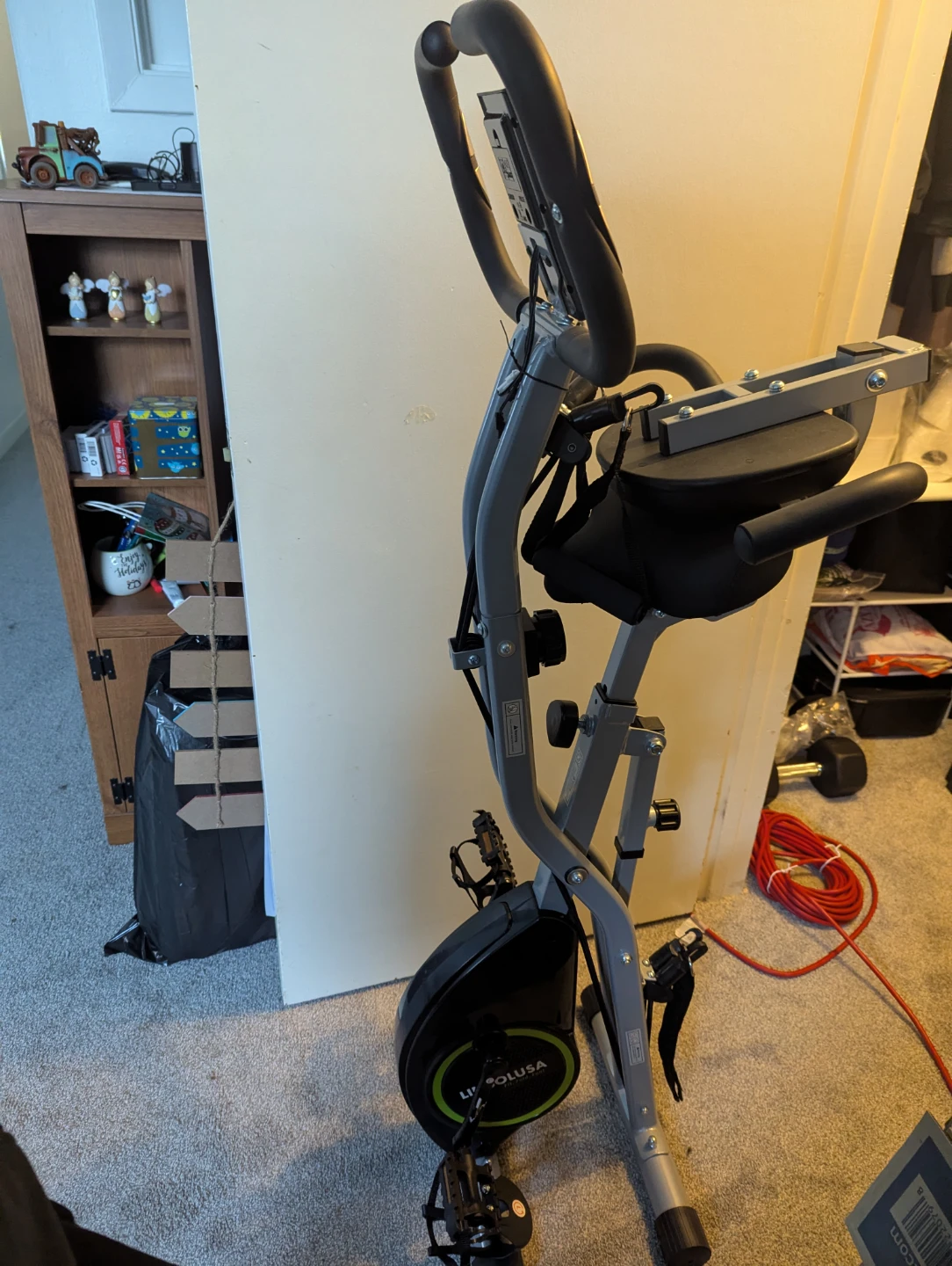 Folding Exercise Bike - photo 2