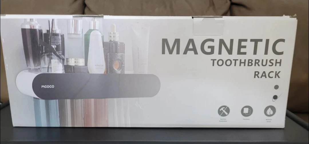 MCOCO Magnetic Toothbrush Rack - New in Box! - photo 3
