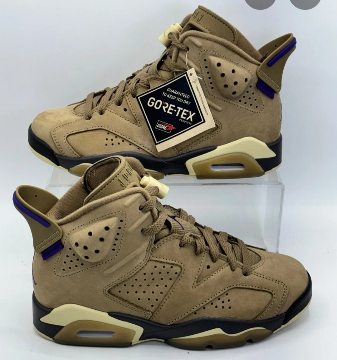 Nike Air Jordan 6 Gore-Tex Brown - photo 2