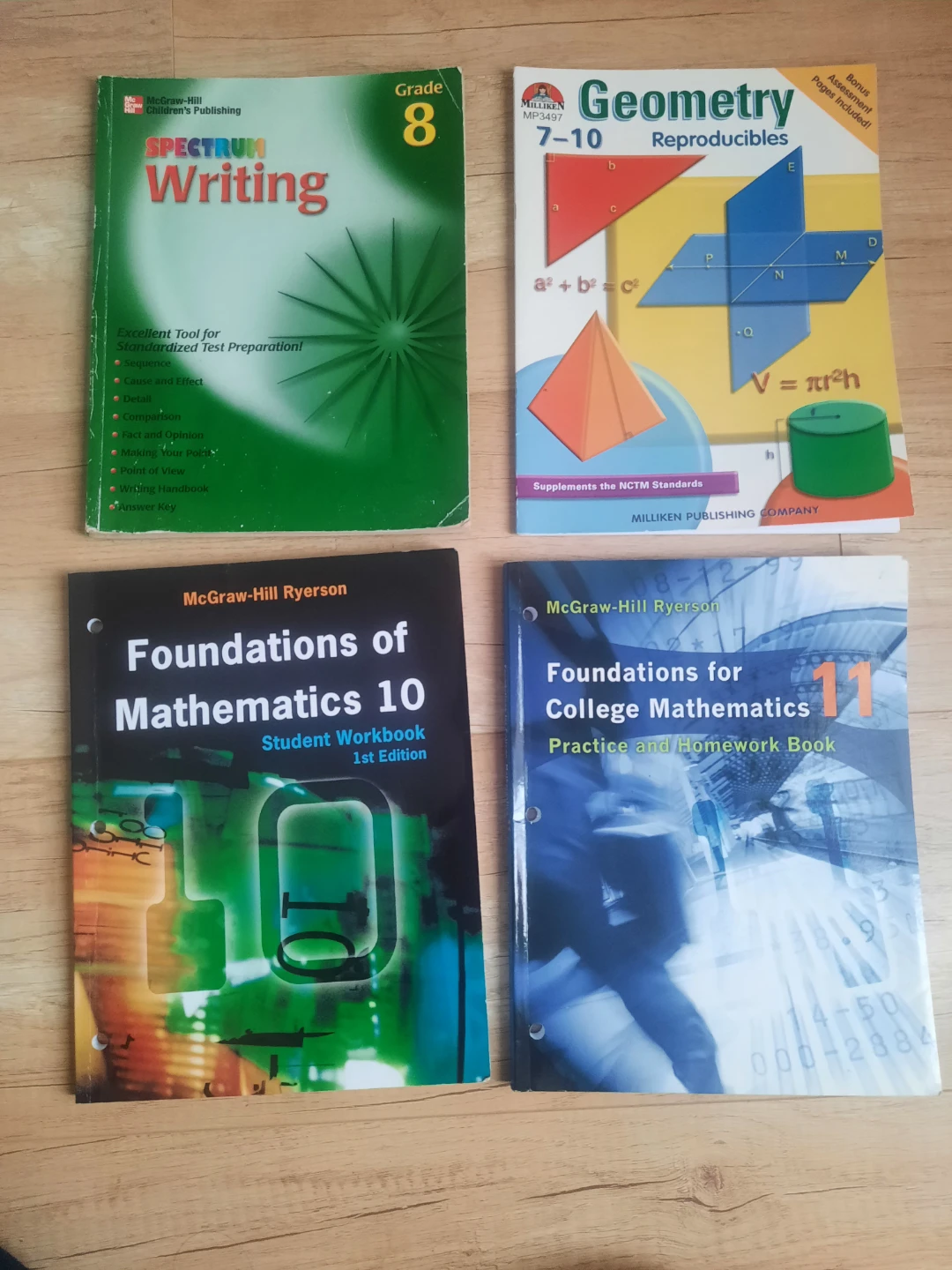 Math Workbooks: Spectrum Writing, Geometry, Foundations 10 & 11 - photo 2