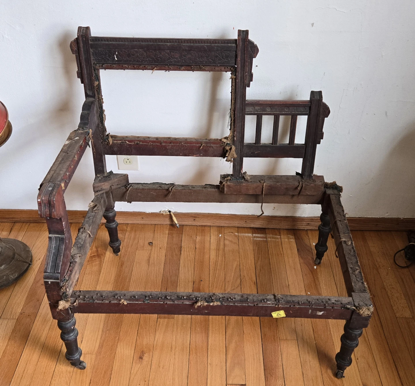 Antique Parlor Chair Frame - Restoration Project