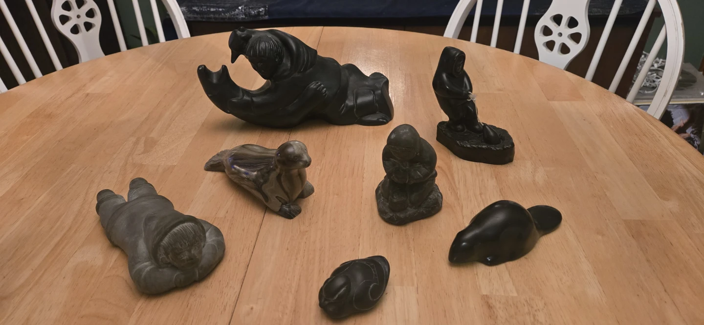 Group of Inuit Sculptures