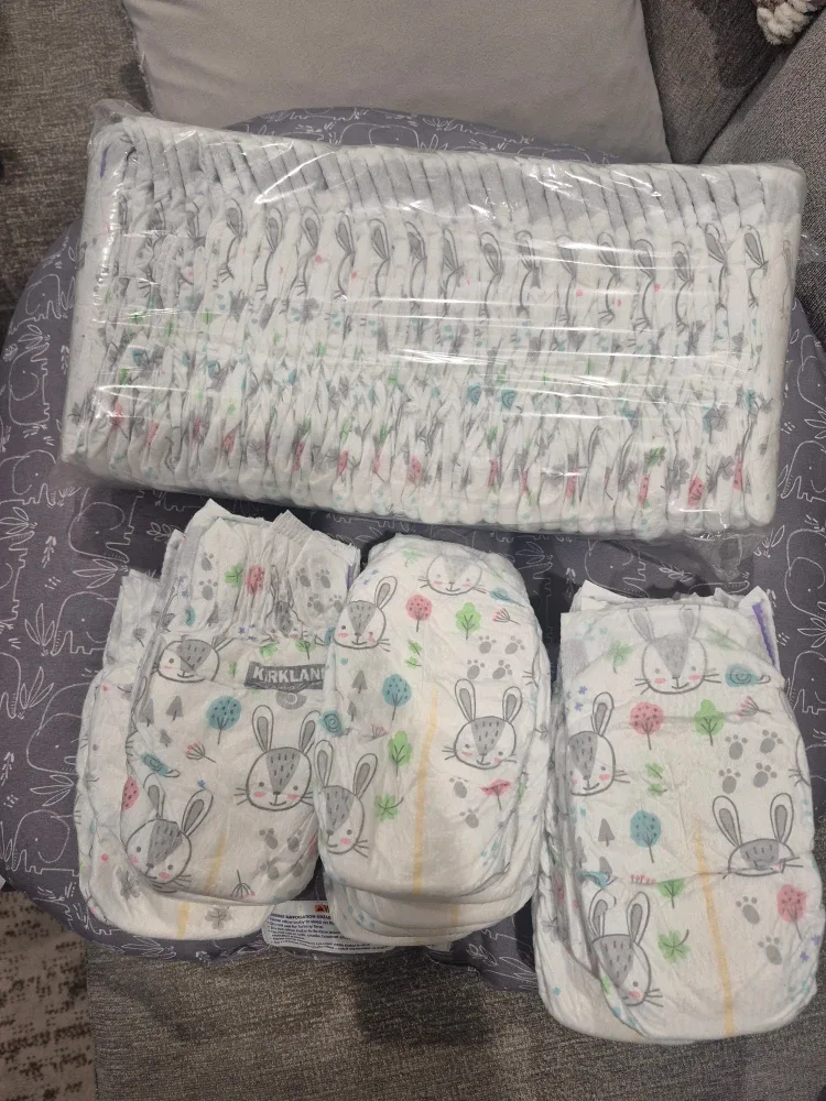 Kirkland Signature Size 3 Diapers - New