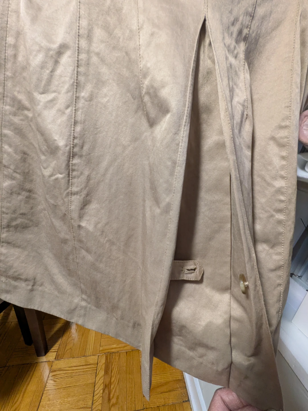 Soup Beige Trench Coat - photo 3