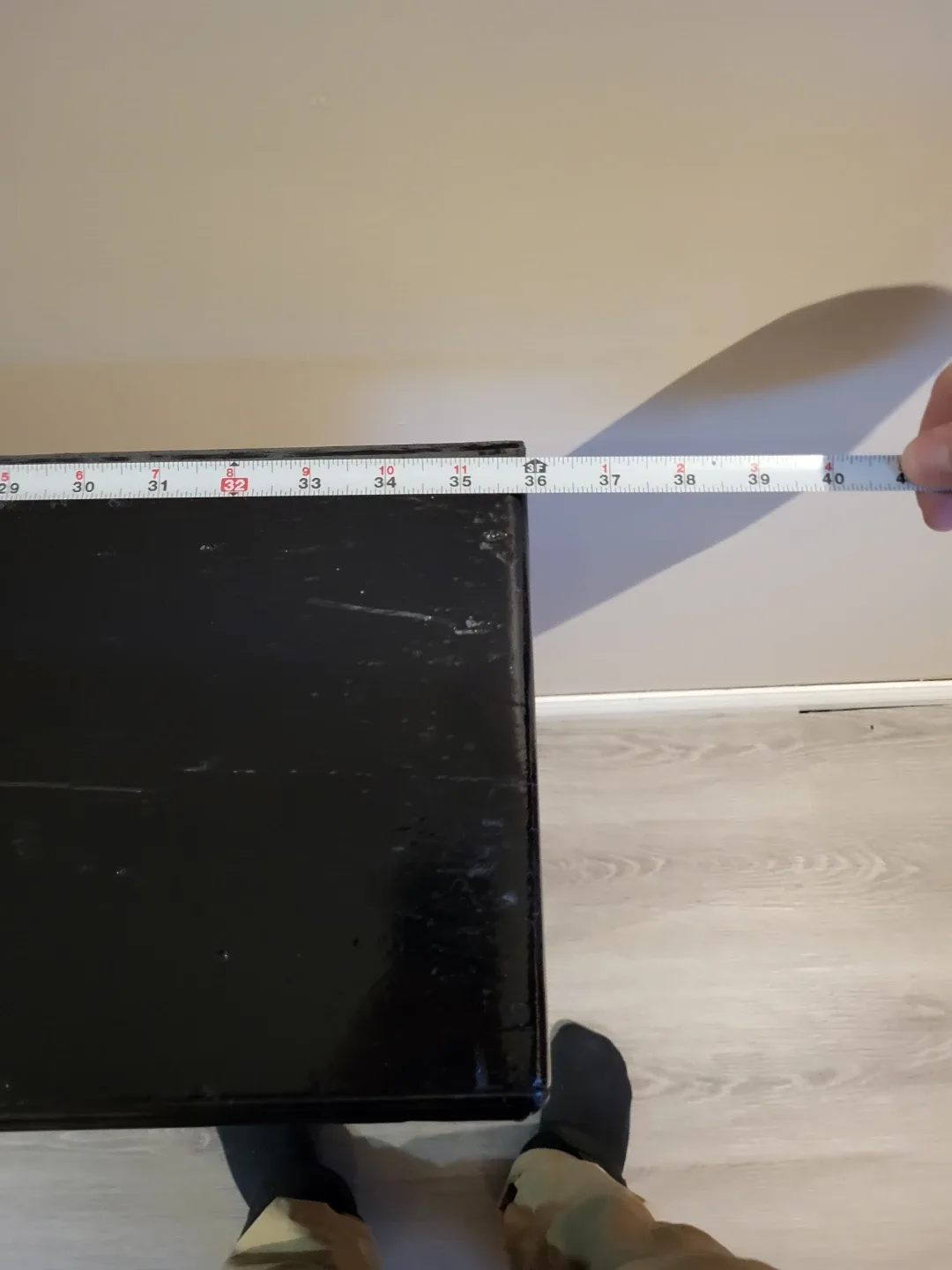 Black Bookshelf Unit - 36" x 8" image indicator(4)