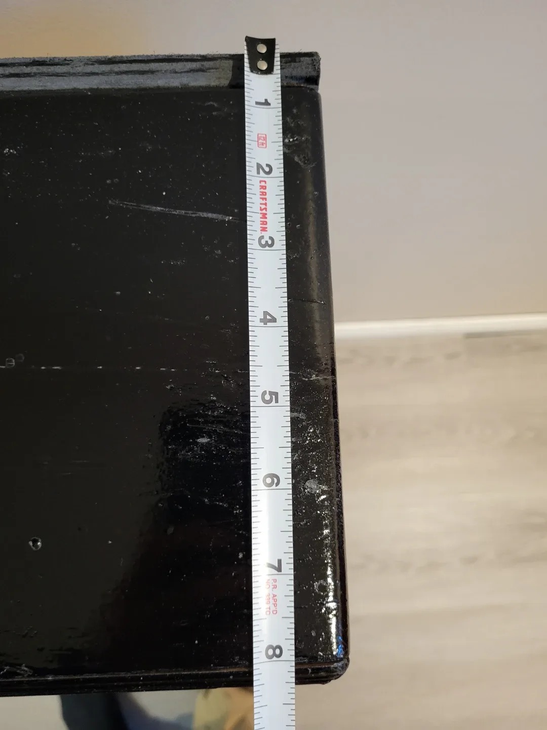 Black Bookshelf Unit - 36" x 8" image indicator(5)