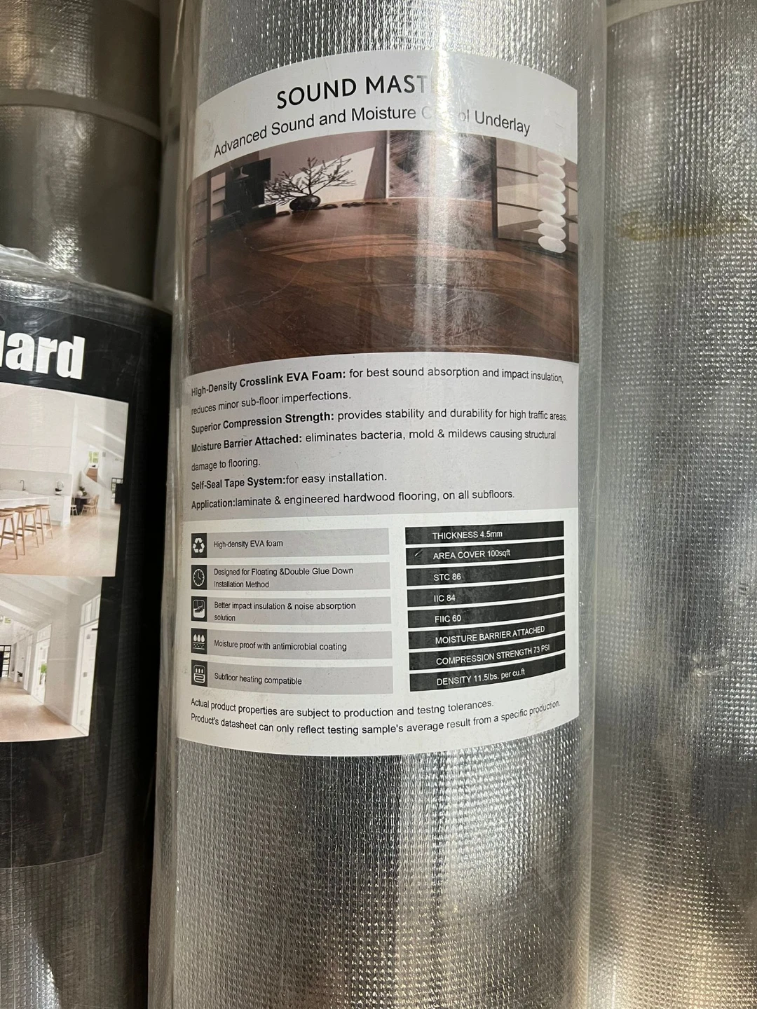 Underlay sound proof