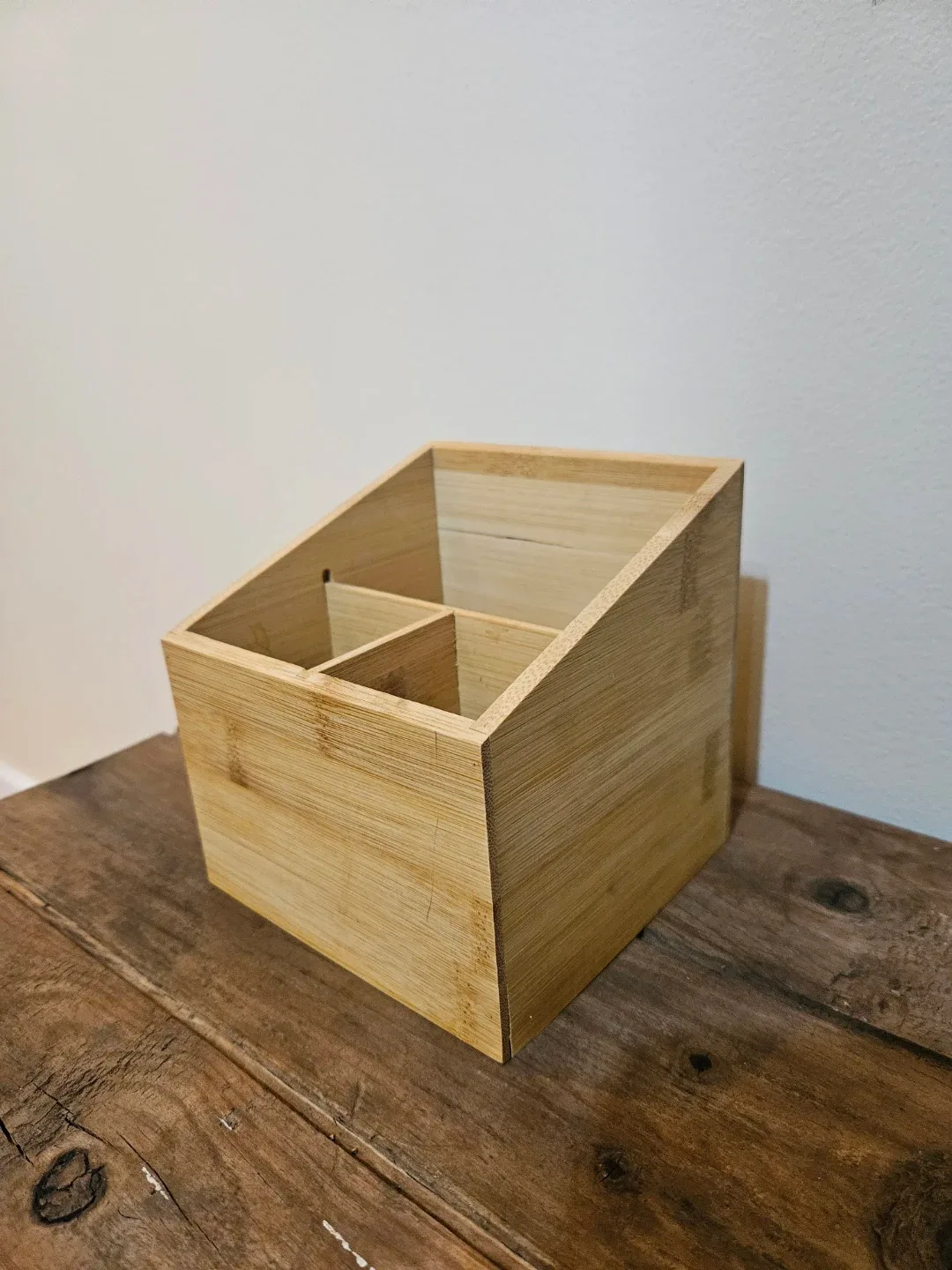 Bamboo Desk Organizer