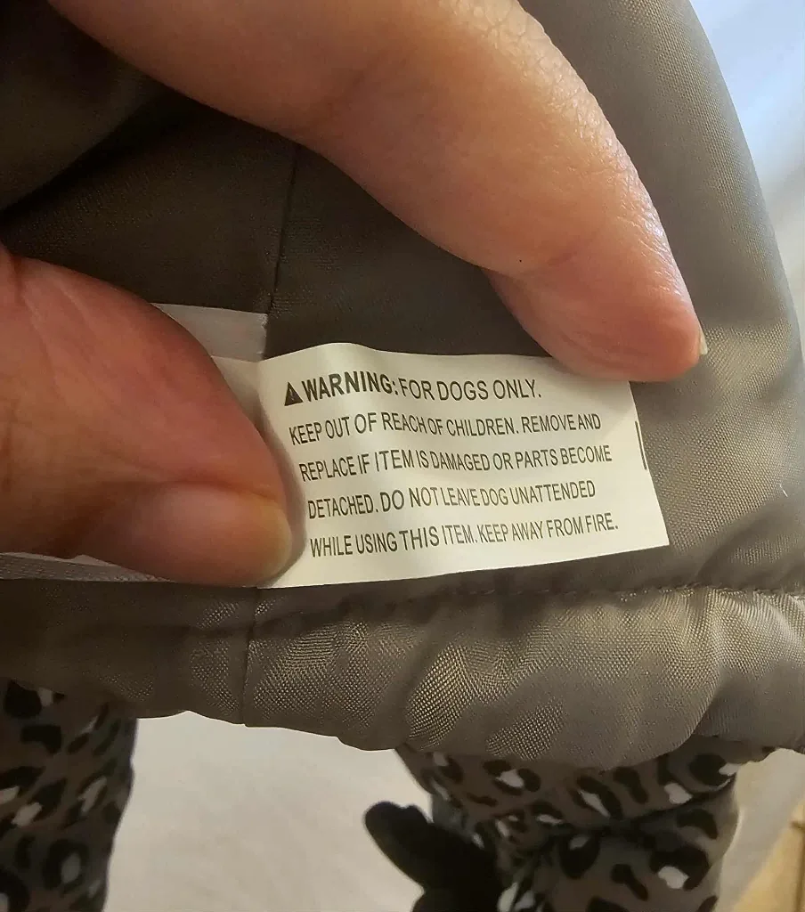 Grey, Black and White Pup Crew Dog Coat image indicator(9)