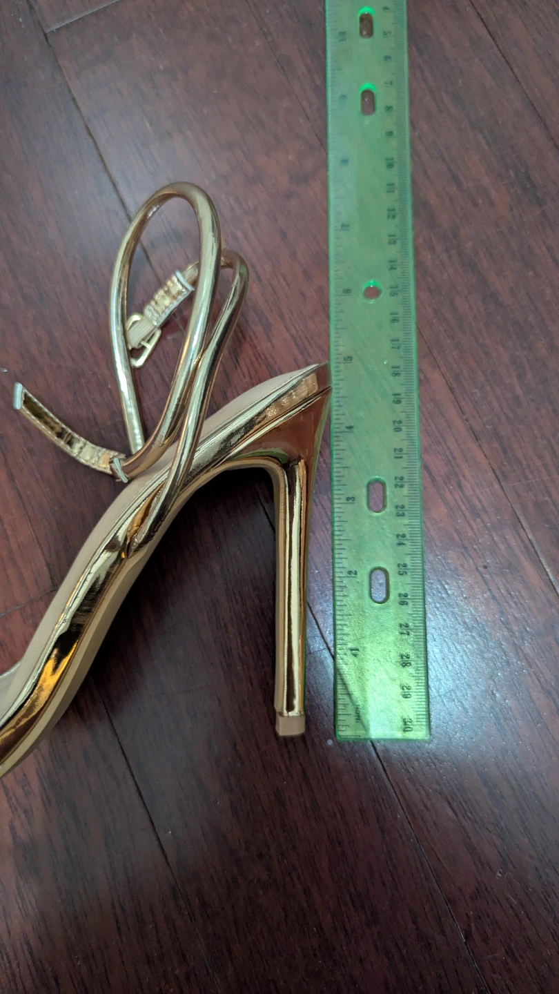 Gold Heels - Size 8 - photo 3