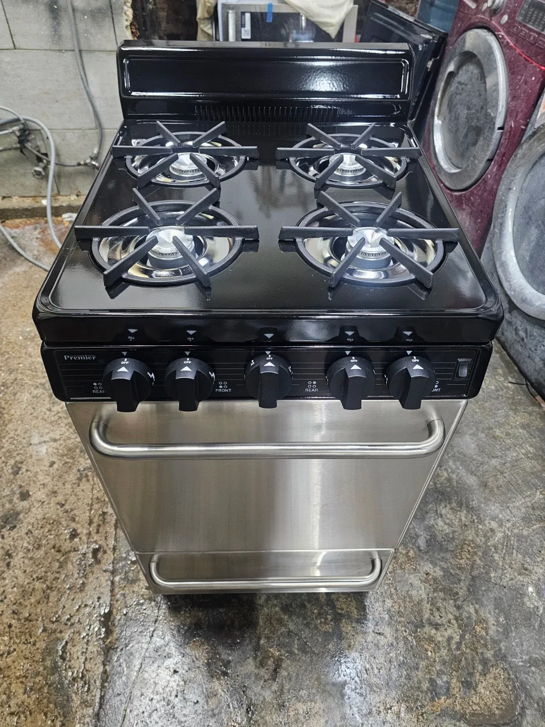 Premier 20in Stainless Steel gas stove