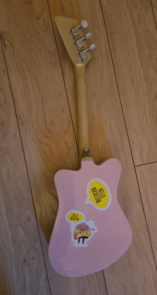 Loog Mini Pink Guitar image indicator(2)