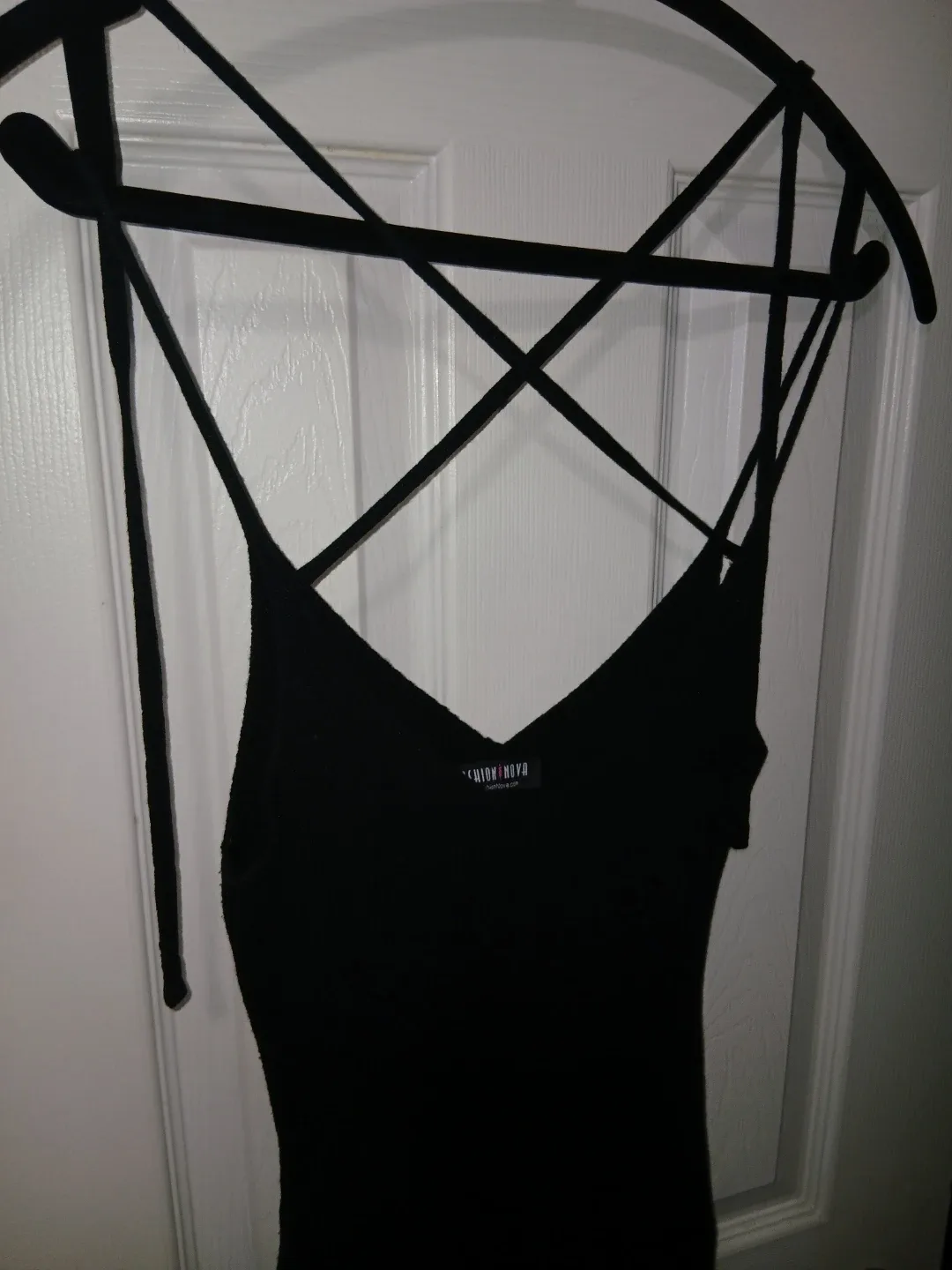 Fashion Nova Ribbed Black Dress - XS image indicator(3)