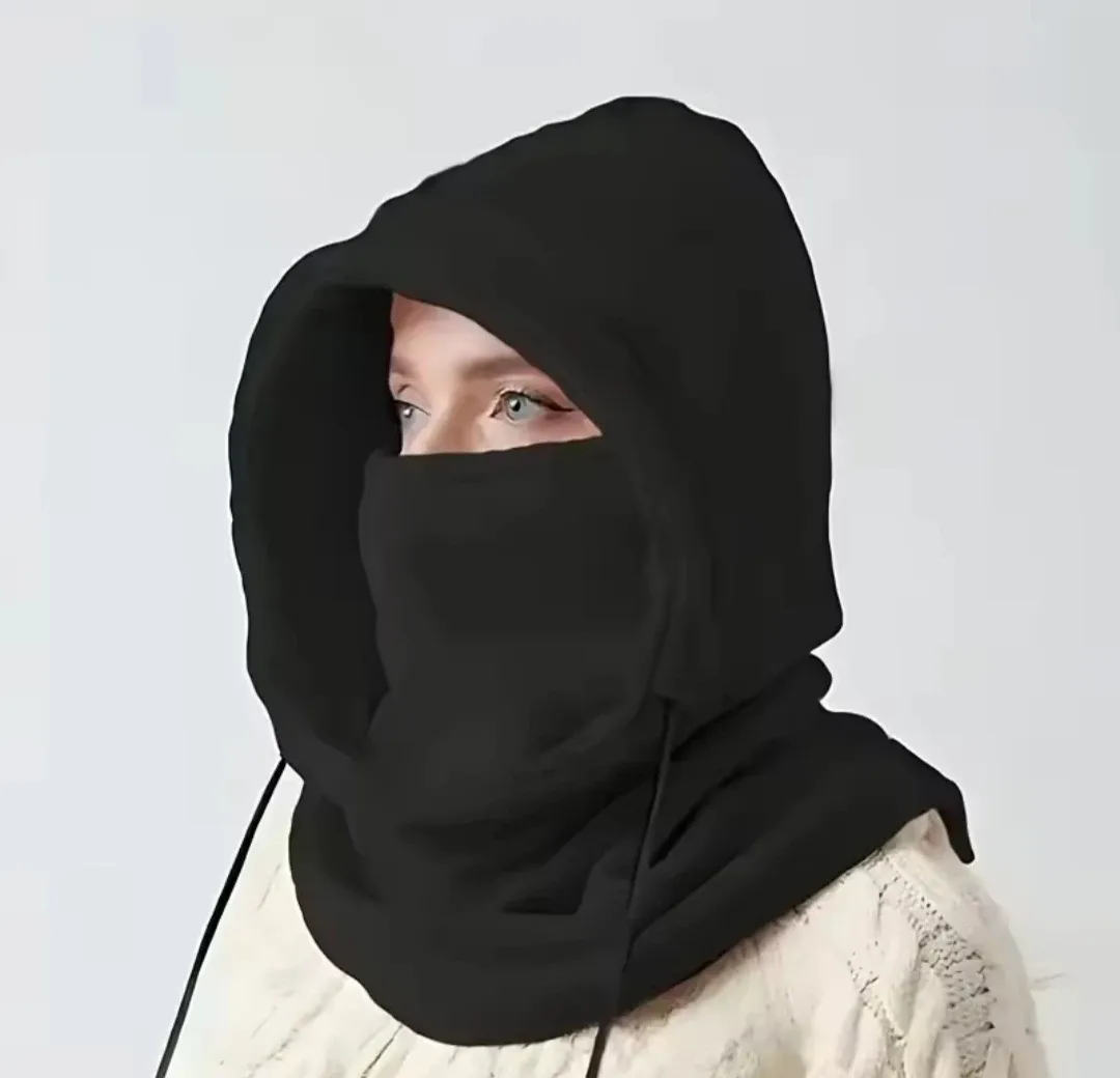 Black Fleece Balaclava Hood