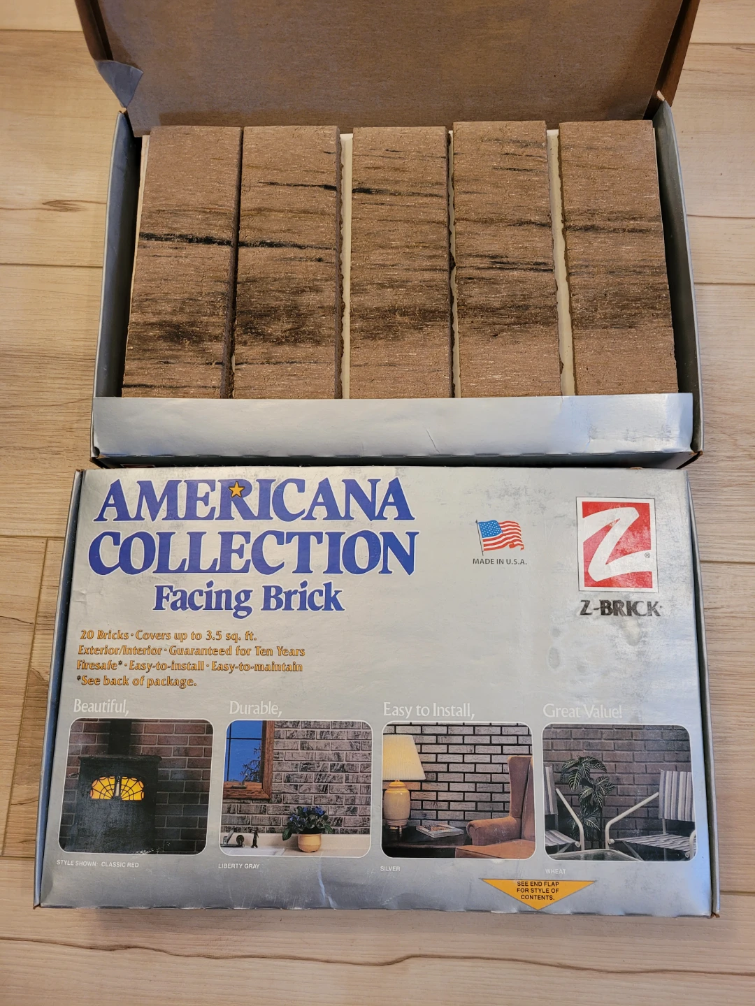 Z-Brick Americana Collection Facing Brick Veneer