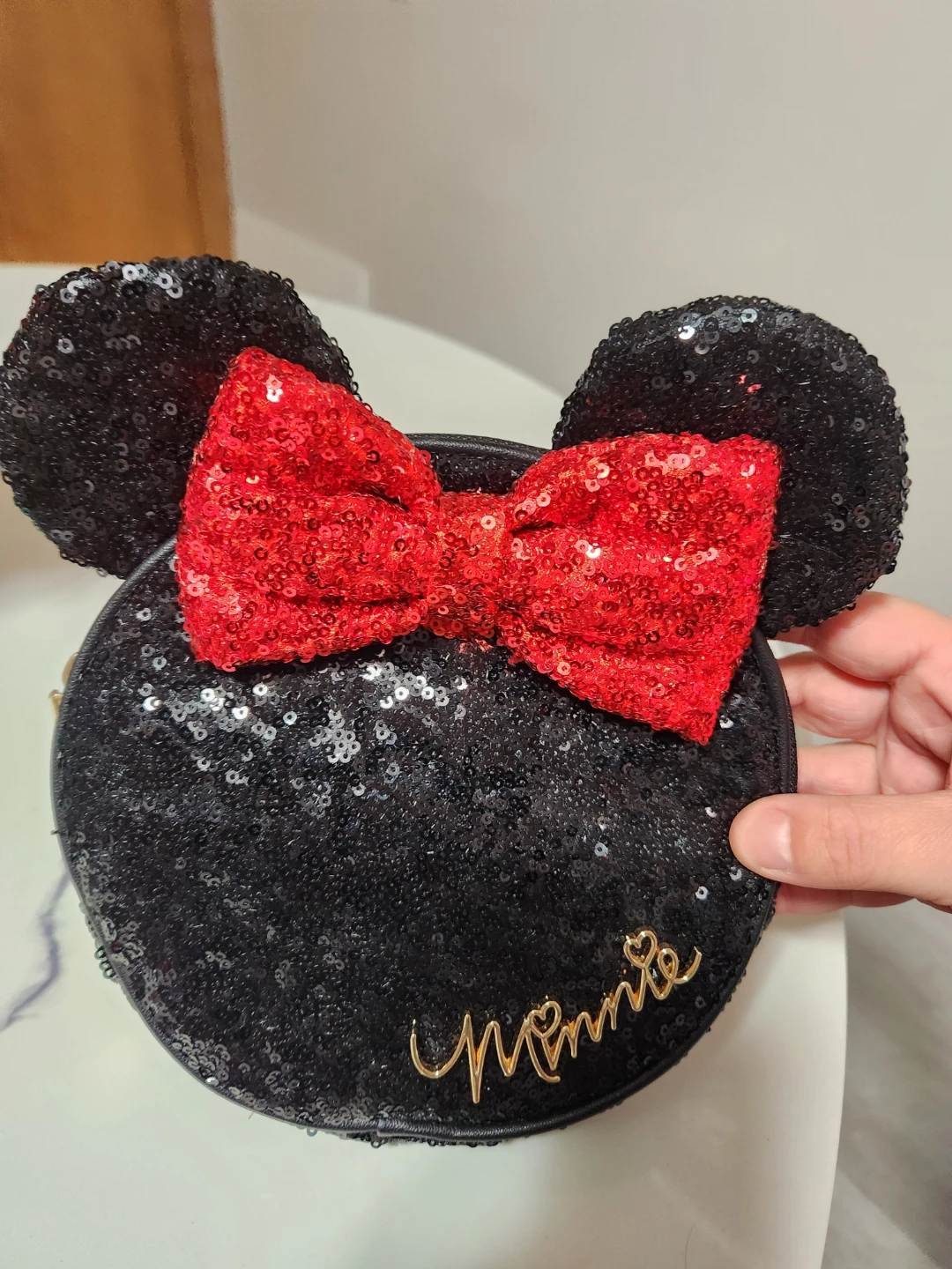 Minnie Mouse Sequin Crossbody Bag - photo 2