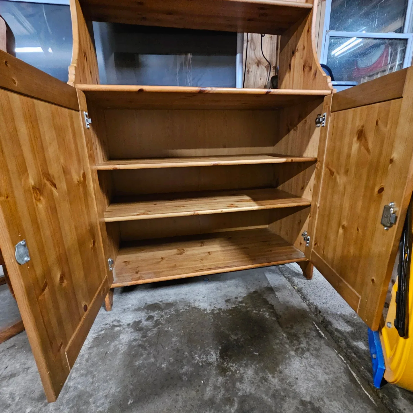 Wooden Display Cabinet with Glass Doors image indicator(3)