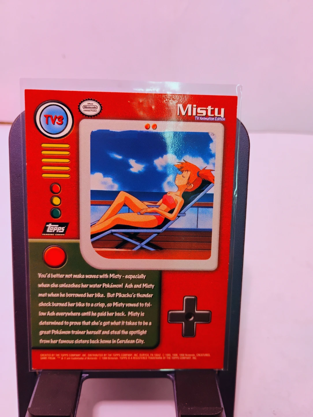 Pokemon Misty TV Animation Edition Card - photo 2