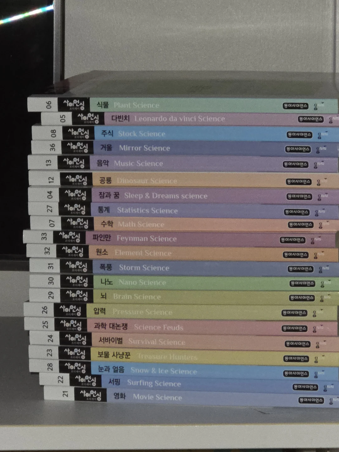 set of korean books
