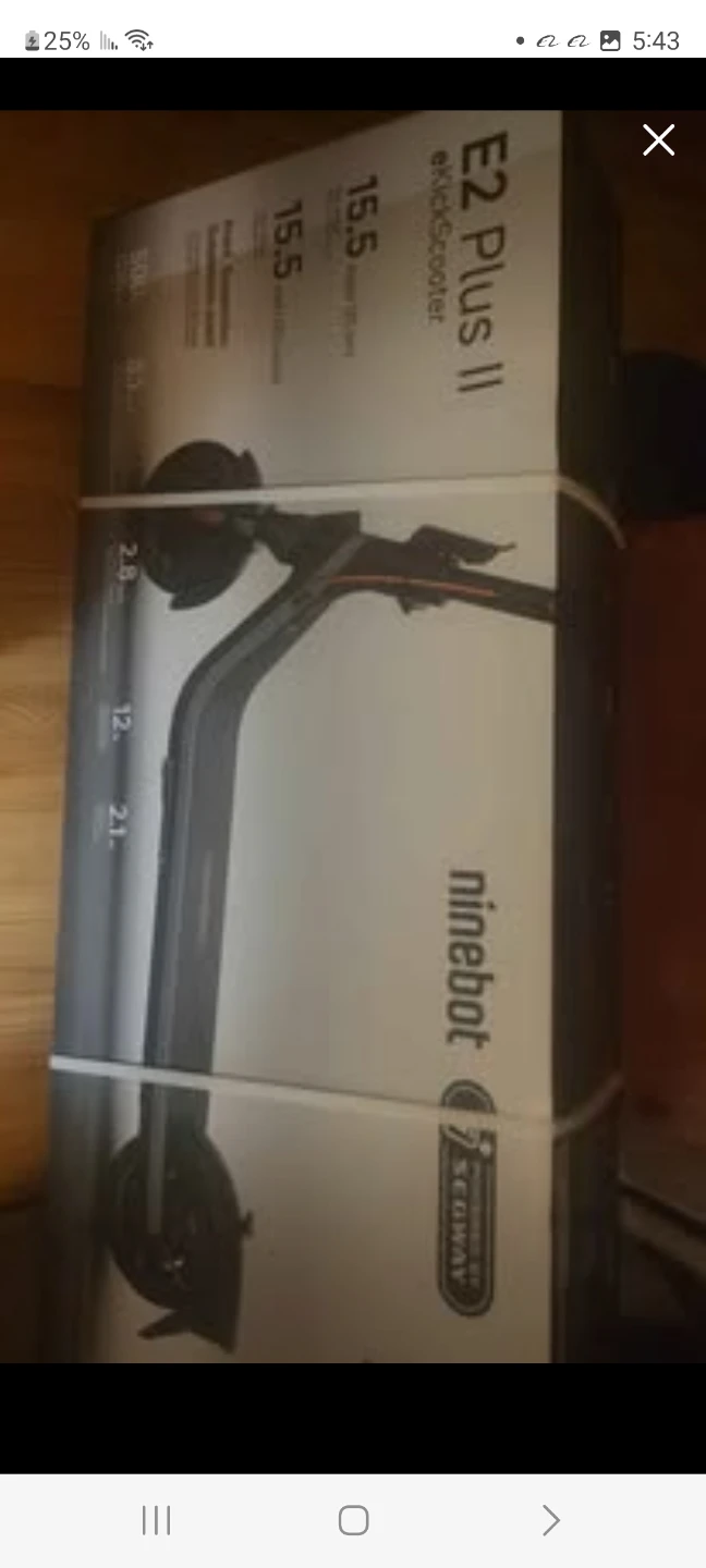 Ninebot eKickScooter E2 Plus II - New in Box!