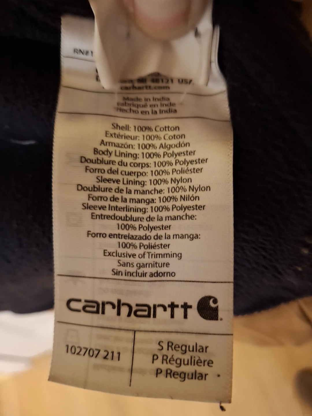 Carhartt Full Swing Cryder Jacket - Size Small - photo 5