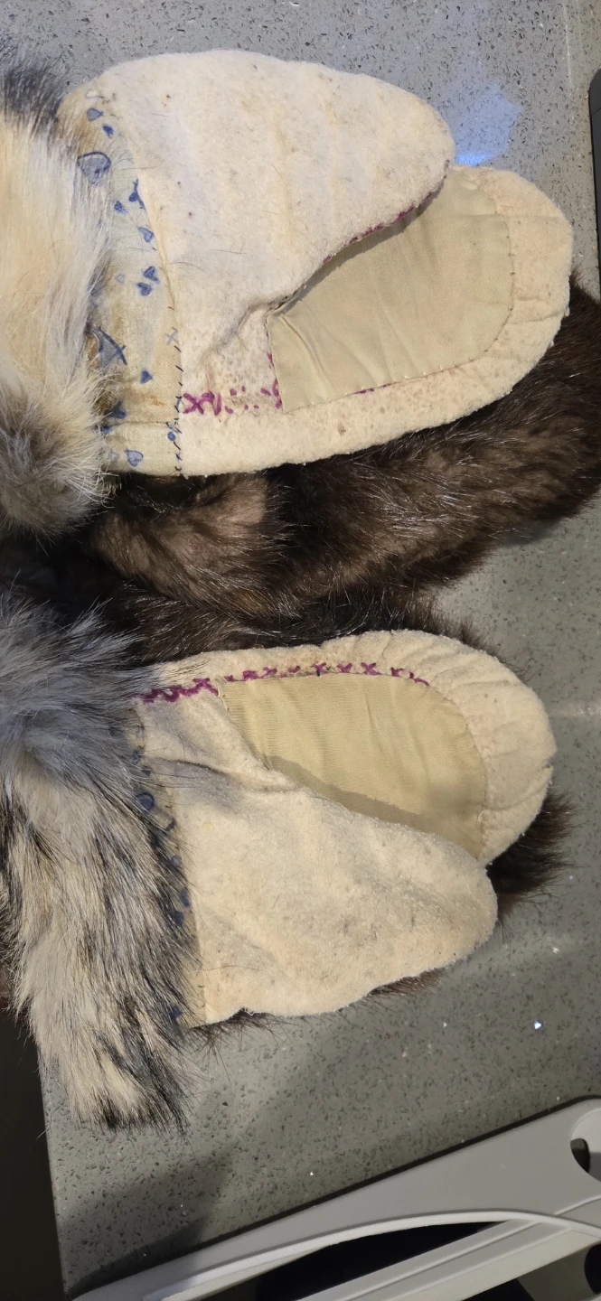 Beaver Fur Mittens - photo 3