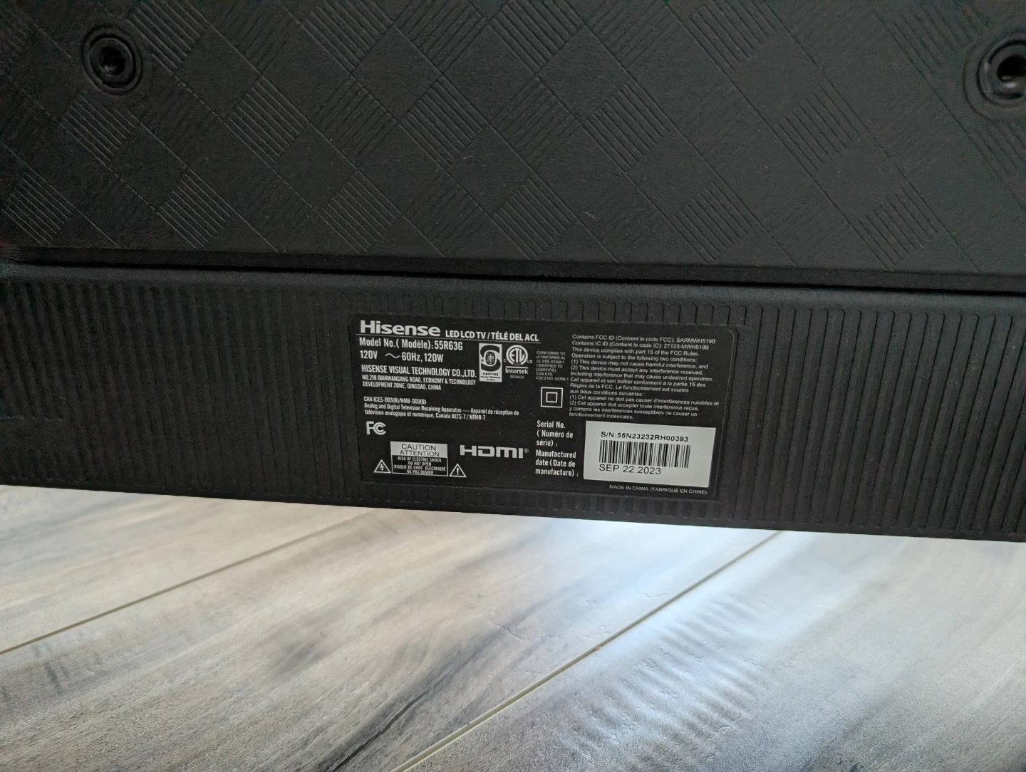 Hisense 55R63G 55" LED LCD TV - photo 3