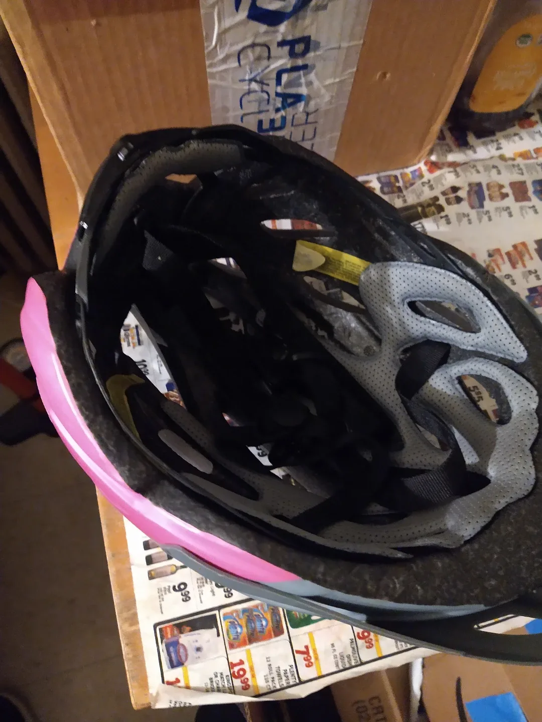 Zéfal 5032 Bike Helmet - Pink/Gray, Size L