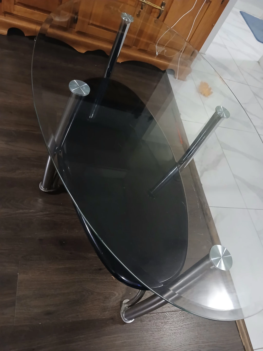 Glass Top Coffee Table - photo 3