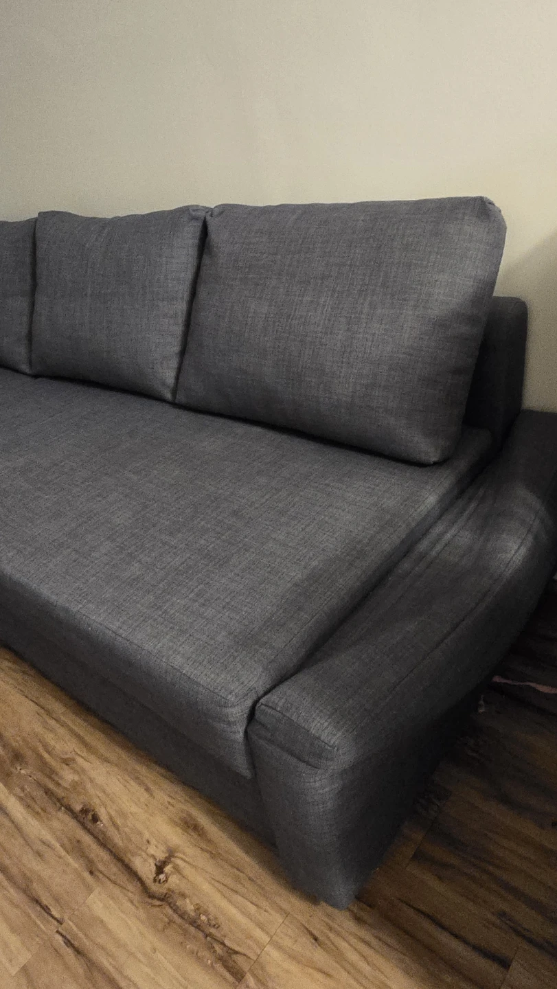 IKEA Grey Sectional Sofabed - photo 3