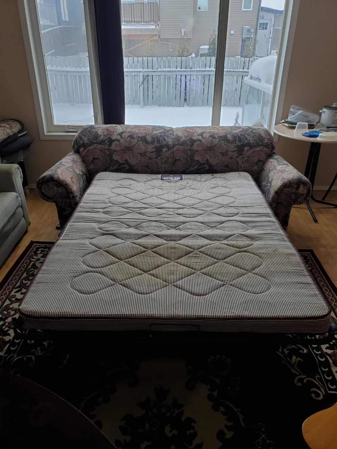 Floral Pattern Sofa Bed - photo 3