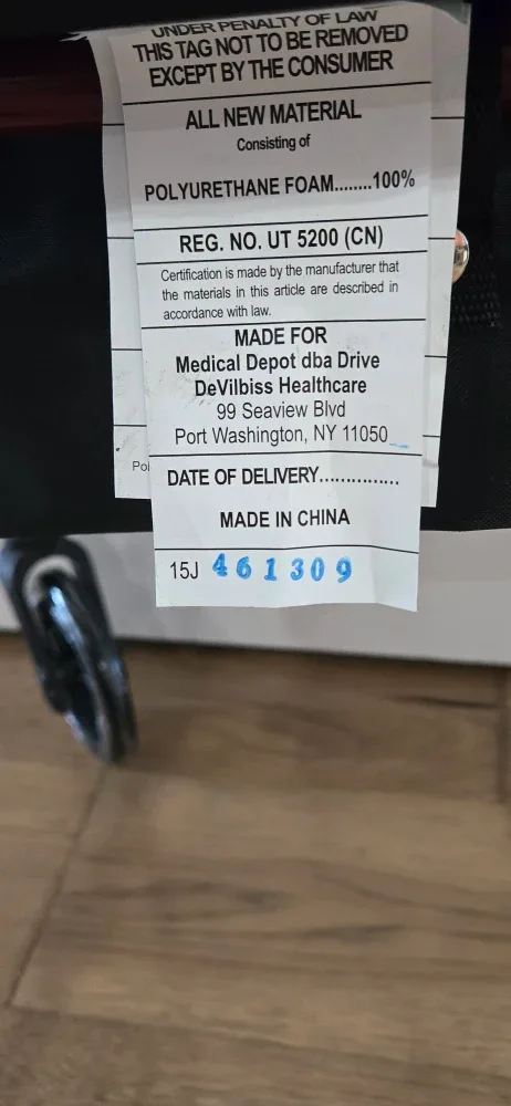 Drive RTL10261RD Adjustable Height Rollator image indicator(3)