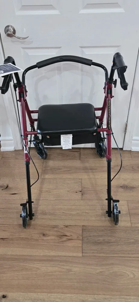 Drive RTL10261RD Adjustable Height Rollator image indicator(5)