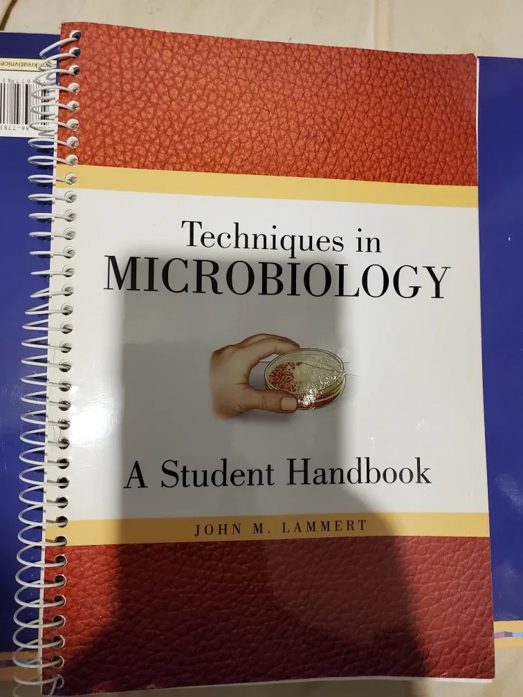 Techniques in Microbiology, A Student Handbook