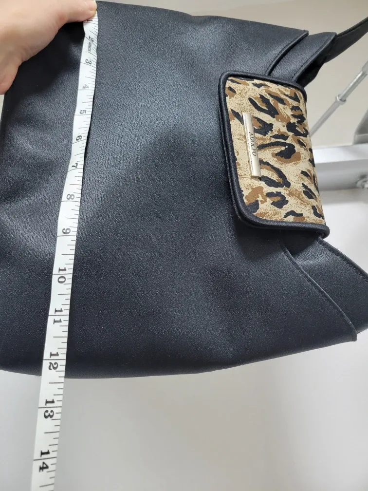 Adolfo Black Shoulder Bag image indicator(5)