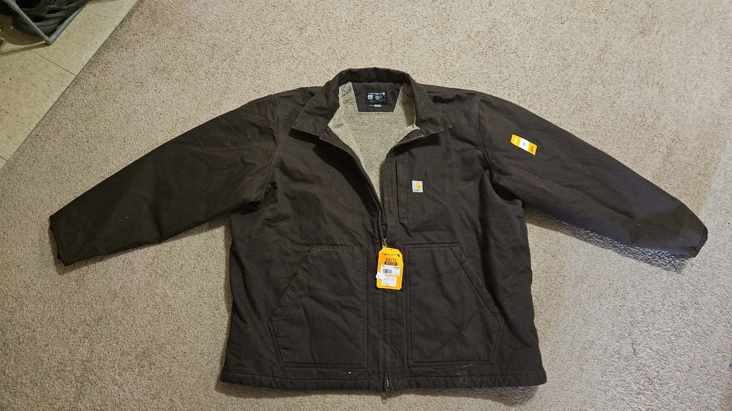 Carhartt Men's Duck Active Jacket - Brown - photo 2
