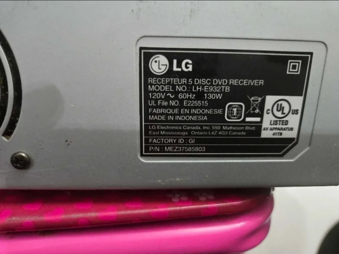 LG 5 Discs DVD Receiver image indicator(4)