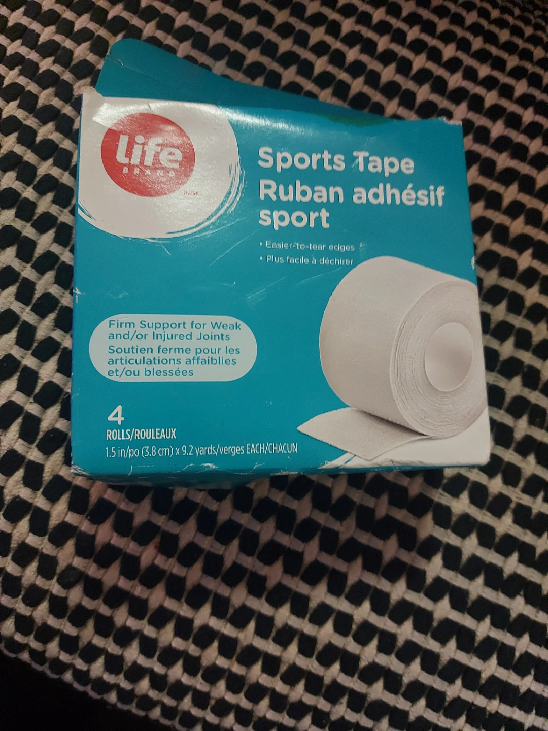 Life Brand Sports Tape - 4 Rolls