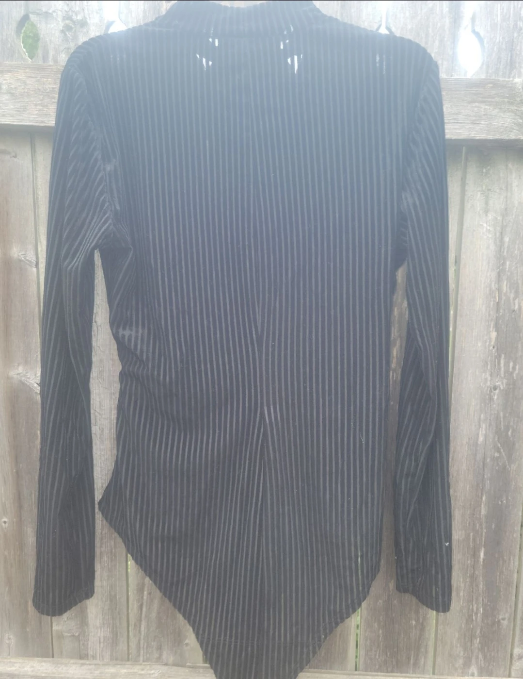 Black Striped Bodysuit - photo 2