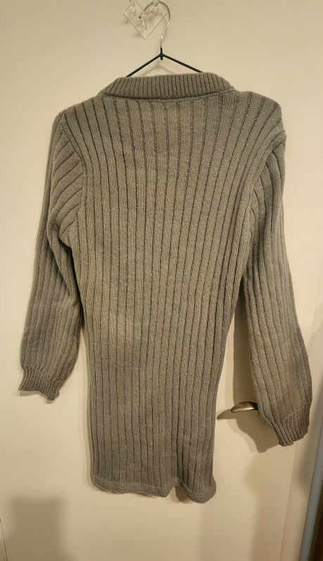 knitted-semi-wool short dress - photo 2