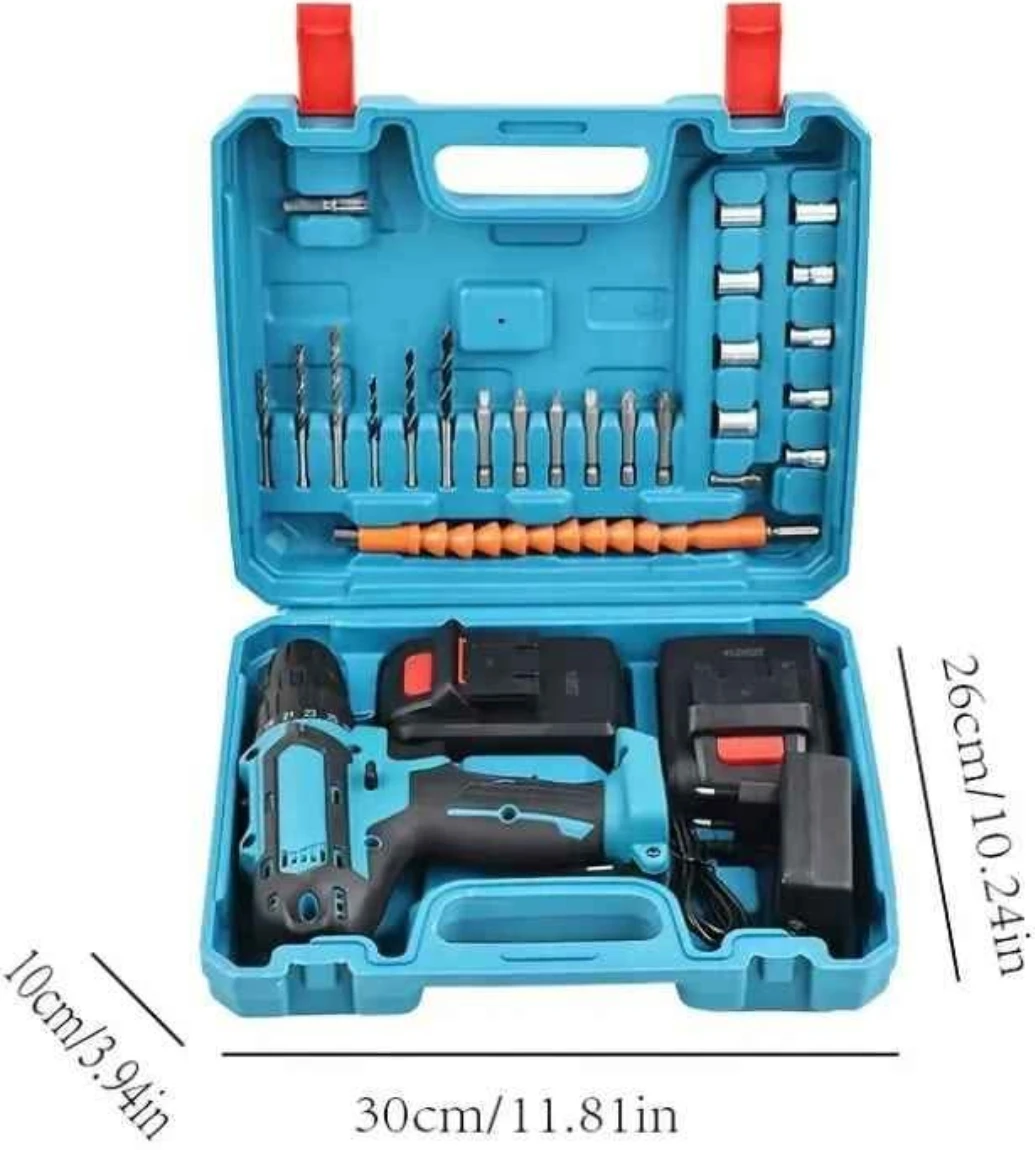 Cordless Drill Set with Case