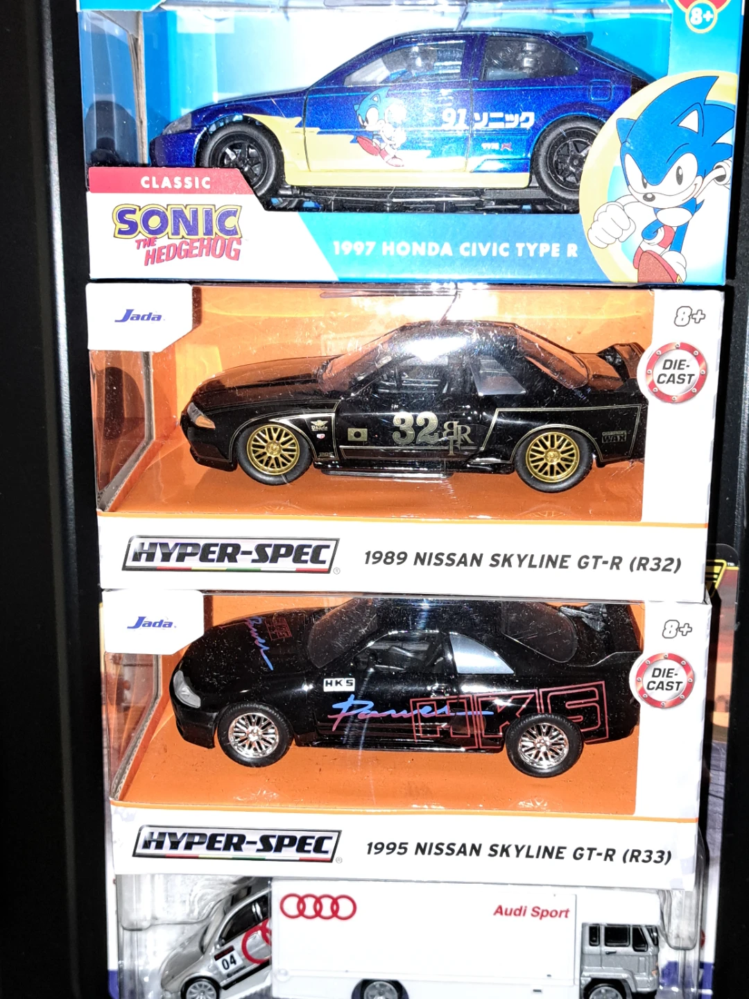 Jada/Hyper-Spec Diecast Cars/Honda/Nissan/Hot Wheels/Audi set - photo 2