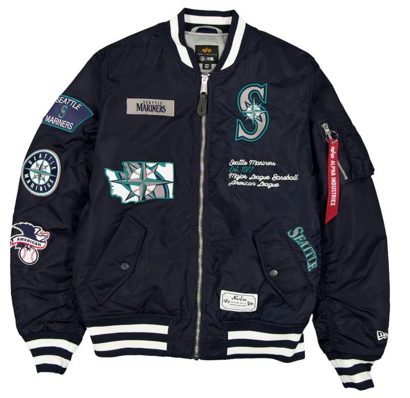 Alpha Industries Seattle Mariners Bomber Jacket