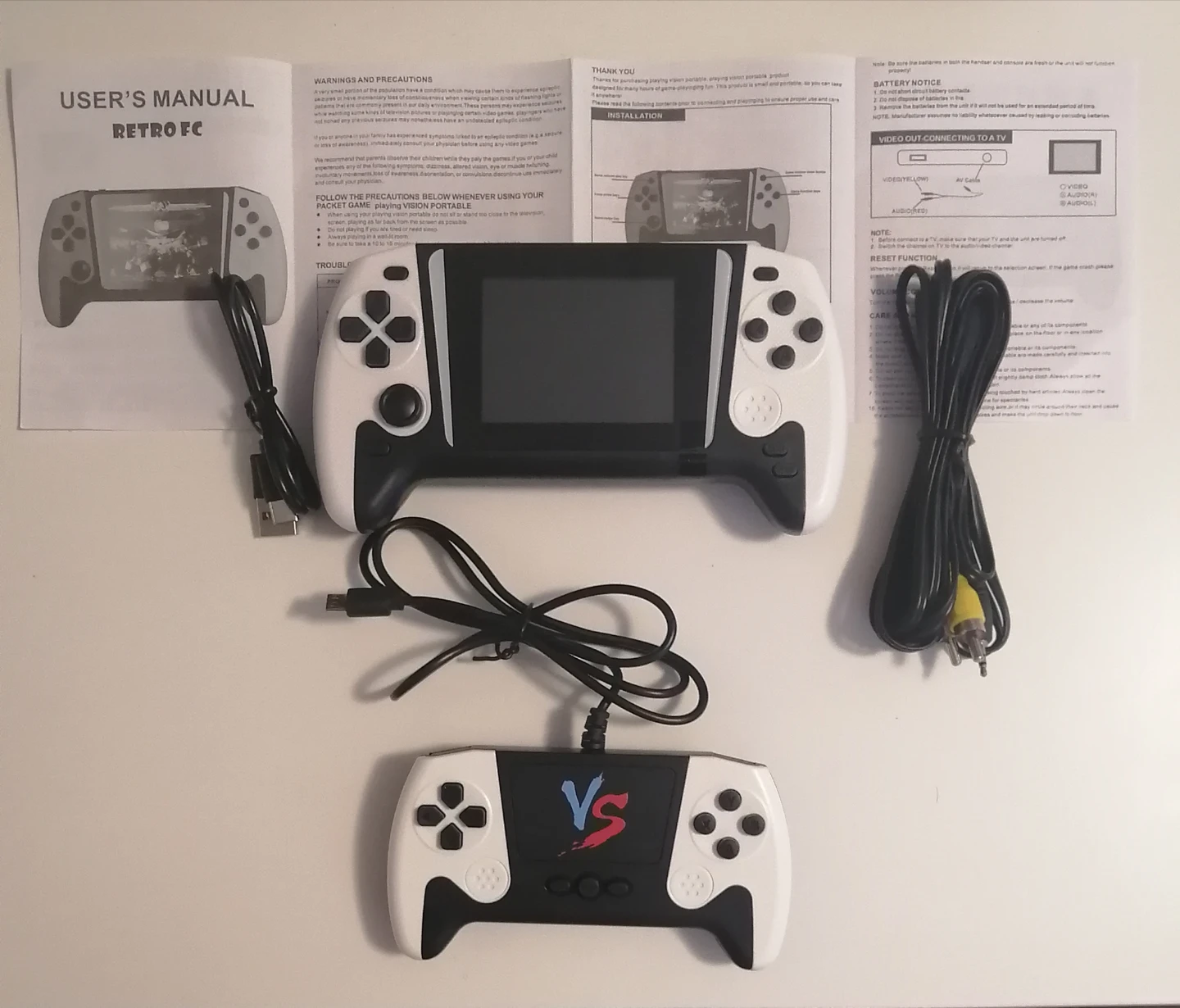 Game Joystick Remote Sensing Console, 500 in 1