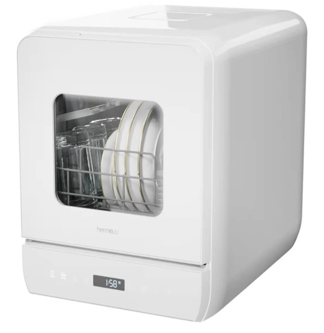 Hermitlux Countertop Dishwasher - Portable & Compact