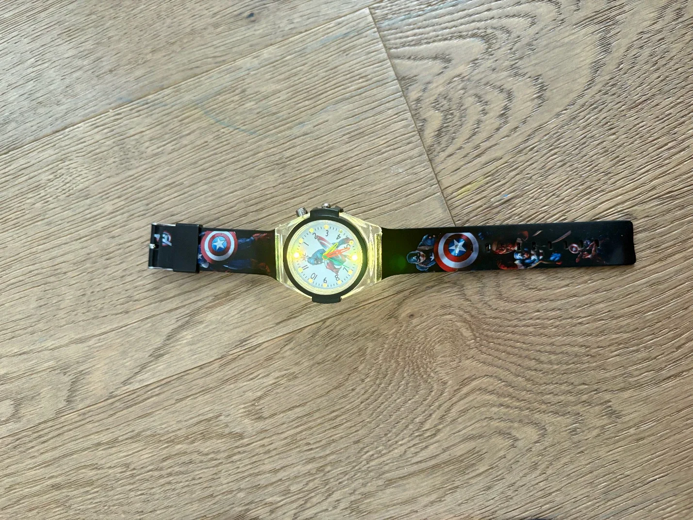 Kids Captain America & Rainbow Watches image indicator(2)