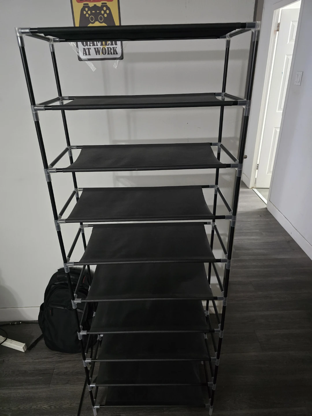 Portable Closet Organizer with Shelves - photo 2
